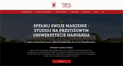 Desktop Screenshot of droganaharvard.pl